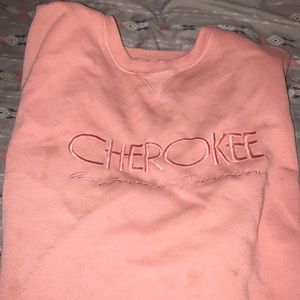 Cherokee oversized crew neck jacket